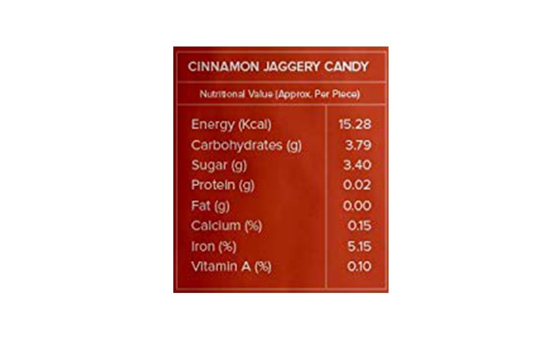 Akiva Cinnamon Jaggery Candy    Pack  150 grams